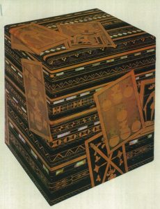 うんすんかるた蒔絵重箱 