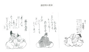 源信明図像の変身