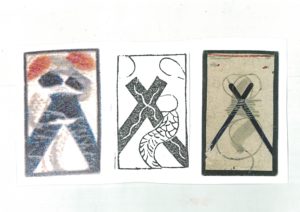 Dragon coiled ‘2 of Hau’, L:Thvnberg’s Carta/C:Uchuu Turezure Gusa/R: Awase Carta.