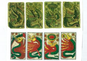 ドラゴンエース、上ボハルデ・下三池カルタ