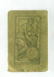 ボハルデのカルタ・裏面